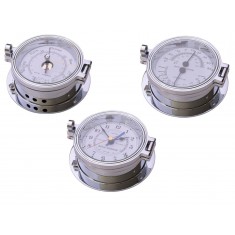 Chrome Time & Tide + Baro. + Thermo 116mm